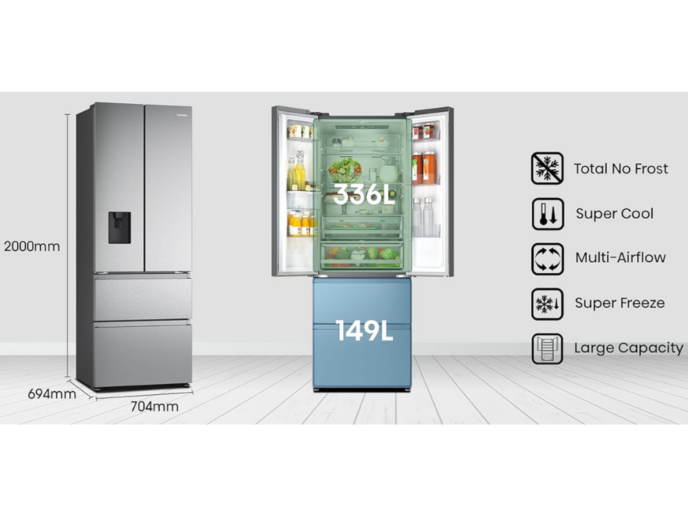 Hisense fridge freezer